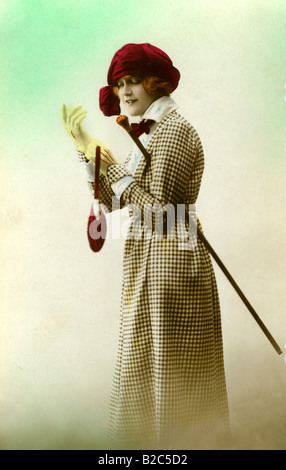 Historische Mode-Fotografie von ca. 1920 Stockfoto