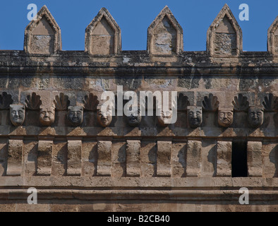 Kathedrale Detail, Bellinzona und grotesken Stockfoto