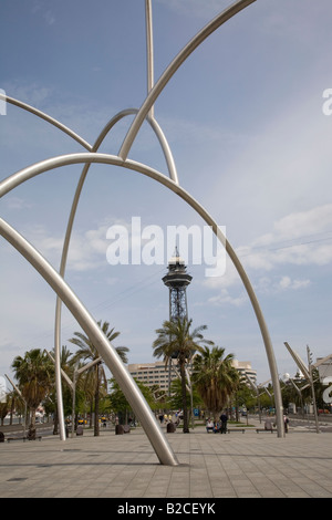 Marina Port Vell Bereich Barcelona Spanien Mai 2008 Stockfoto