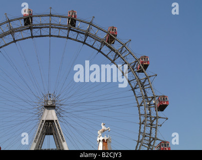 Wien, riesigen Fähre Rad Stockfoto