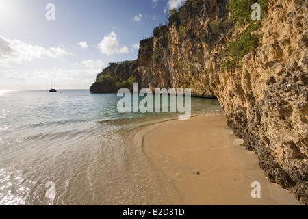 Kleine Bucht Anguilla West Indies Stockfoto