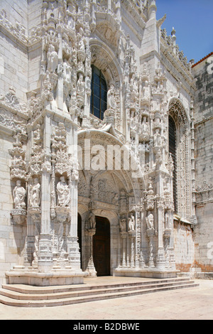 Mosteiro Dos Jeronimos, Stadtteil Belem, Lissabon, Portugal. Stockfoto