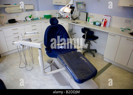 Zahnärzte-Lehrstuhl an der Zahnarztpraxis NHS England UK Stockfoto