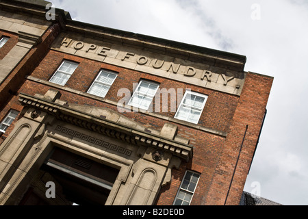 Außenseite der Hoffnung Gießerei, Leeds Stockfoto