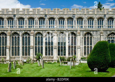 Long Melford Kirche, Suffolk, England Stockfoto