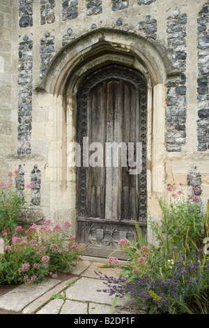 Long Melford Kirche, Suffolk, England Stockfoto