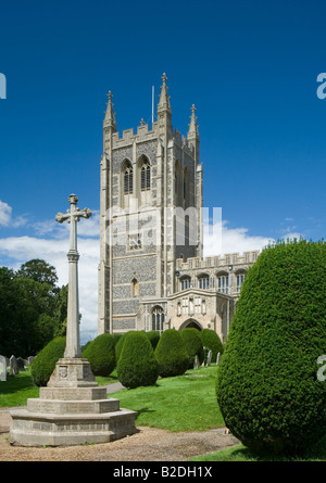 Long Melford Kirche, Suffolk, England Stockfoto