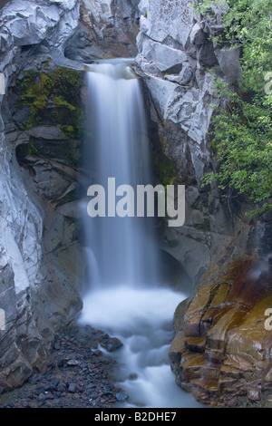 Christine verliebt sich in Mount Rainier Nationalpark, Stockfoto