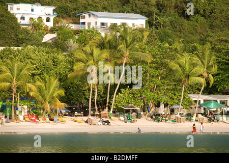 Cane Garden Bay Tortola, Britische Jungferninseln Stockfoto