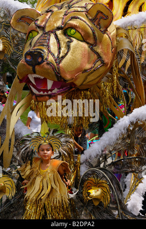 König der Löwen der Band bei der Junior Caribana Parade für Kinder in Toronto 2008 Stockfoto