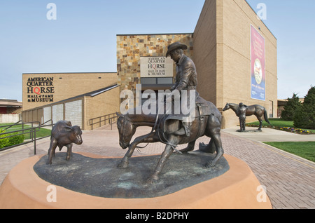 Texas Amarillo American Quarter Horse Hall Of Fame and Museum aussen Stockfoto