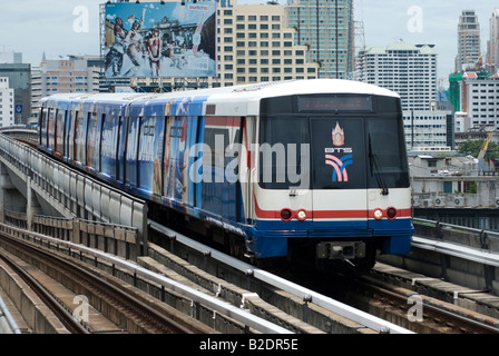 Himmel Schienen in Bangkok Thailand Stockfoto