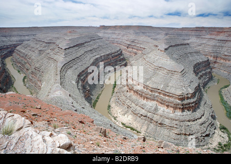 Goosenecks State Park in Utah USA Stockfoto