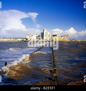 Knightstone Insel bei Weston super Mare nach Umbau 2007 / 2008 Stockfoto