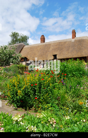 Anne Hathaway Cottage, Cottage Lane, Shottery, Stratford-upon-Avon, Warwickshire, England, Vereinigtes Königreich Stockfoto