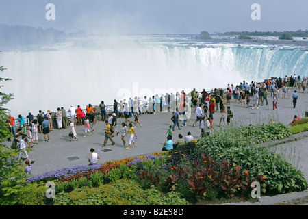 Horseshoe Falls von Niagara Falls im Sommer Stockfoto