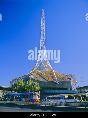 Das Kunstzentrum mit ursprünglichen Turm in Melbourne Victoria Australien Stockfoto