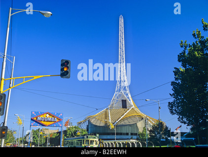 Das Kunstzentrum mit ursprünglichen Turm in Melbourne Victoria Australien Stockfoto