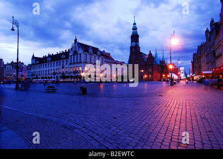 Altmarkt Breslau Niederschlesien Polen Europa, Stockfoto