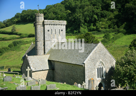 St. Winifreds Kirche Branscombe Devon UK Stockfoto
