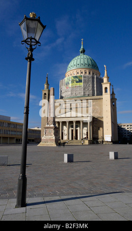 Nikolaikirche, Alter Markt, Potsdam, Deutschland Stockfoto