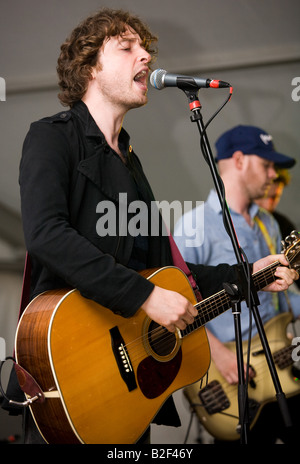 Attic Lichter in den Solus neue Nachwuchstalente Zelt Weidenmanns Festival 2008 Stockfoto