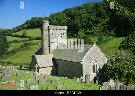 St. Winifreds Kirche Branscombe Devon UK Stockfoto
