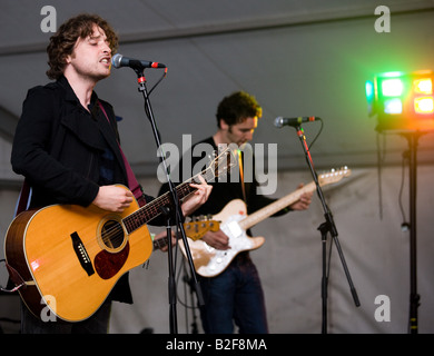 Attic Lichter in den Solus neue Nachwuchstalente Zelt Weidenmanns Festival 2008 Stockfoto