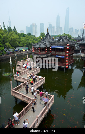 Yu Yuan Garten Shanghai China Stockfoto