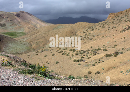 Sturm Wolken über dem Atlas-Gebirge-Marokko Stockfoto