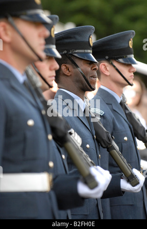 RAF-Soldaten auf der Parade Stockfoto