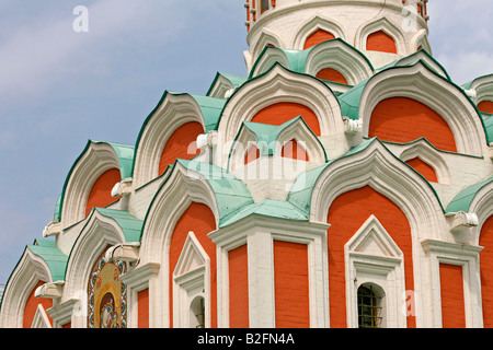 Kasaner Kathedrale Moskau Russland Stockfoto