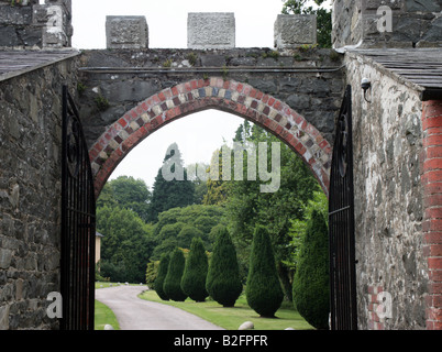 Rowallane Gärten Grafschaft, Nord-Irland Stockfoto