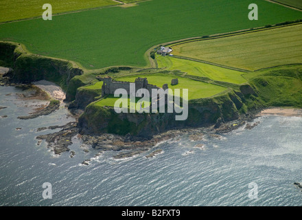 Tantallon Castle, North Berwick, östliche Schottland Stockfoto