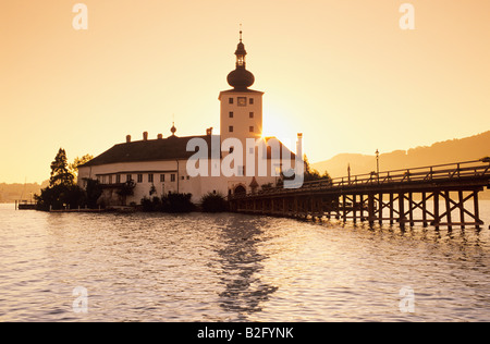 Schloss Ort Gmunden Österreich Stockfoto