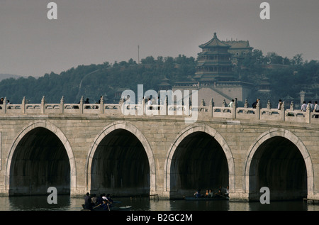 Imperial Sommer Palast Peking china Stockfoto