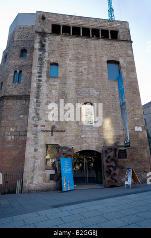 Museum Diocesa Gaudì Barcelona Spanien Stockfoto