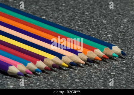 Buntstifte Stockfoto