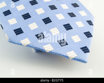 Krawatten, Seide Muster auf reichen Stoff zeigt hautnah Stockfoto