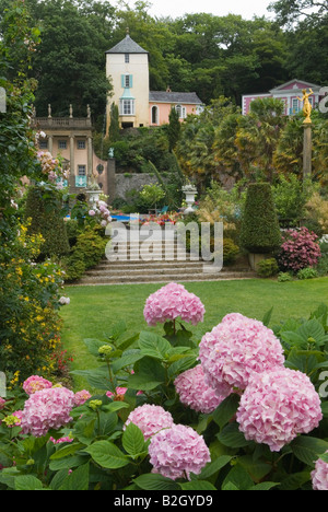 Portmeirion Gwynedd North Wales UK HOMER SYKES Stockfoto