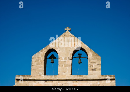 Glocken des Castell de Capdepera, Mallorca, Balearen, Spanien Stockfoto