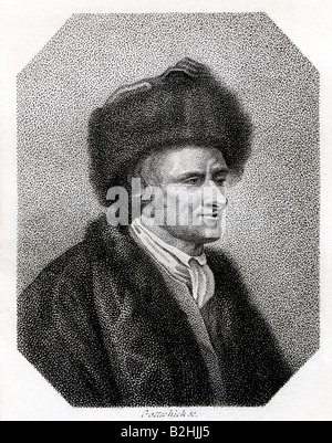 Voltaire, Francois Marie Arouet, 21.11.1694 - 30.5.1778, französischer Philosoph, Kupferstich von Gottschick, Artist's Urheberrecht nicht gelöscht werden Stockfoto