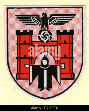 Heraldik, Wappen, Deutschland, München, 1936 - 1945, Stockfoto