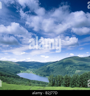 Glyn Collwn und Wanderungen Reservoir, Brecon Beacons, Wales, UK Stockfoto