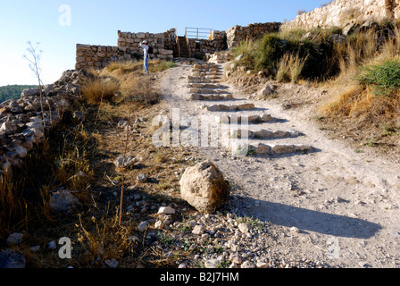 Israel südlichen Küsten Prärie Lachish Region Tel Lachish archäologische Stätte Stockfoto
