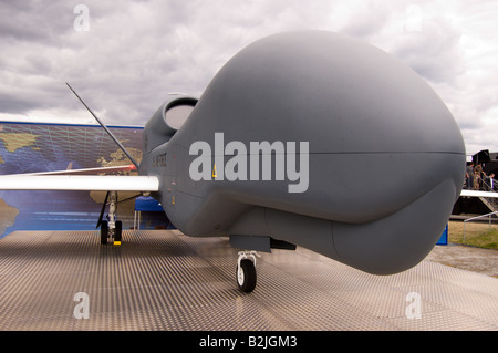 Ein Global Hawk auf dem display Stockfoto
