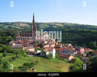 Dorf von Belmont-Sur-Rance - Frankreich Stockfoto