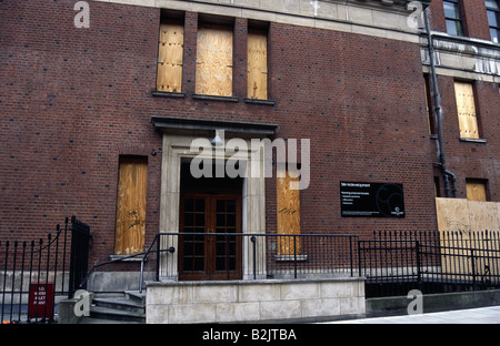 Website-Sanierung des alten "Middlesex Hospital" London UK Stockfoto