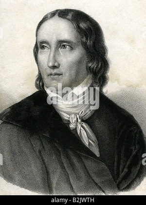 Savigny, Friedrich Carl von, 21.2.1779 - 25.10.1861, deutscher Jurist, Porträt, lithograph, 19. Jahrhundert, Stockfoto