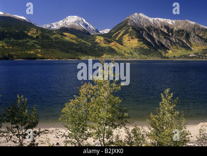 Geographie/Reisen, USA, Colorado, Landschaften, Sawatch Range, Twin Lakes, Additional-Rights - Clearance-Info - Not-Available Stockfoto